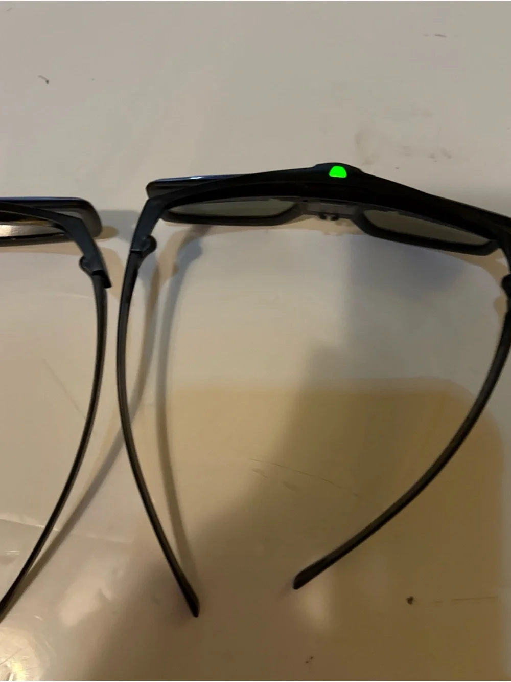Lot Of 2 Sony TDG-BT400A Active 3D Glasses New Batteries Turns On To Sync *See